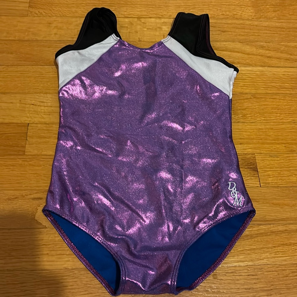 Purple gymnastics, leotard